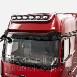 Horní ochranný nerezový rám na střechu kabiny pro 6 přídavných světel pro MB Actros MP4 2011 (ME)