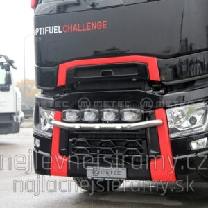 Přední ochranný rám pro 4 přídavná světla se třemi LED pro Renault T 2014 (ME)