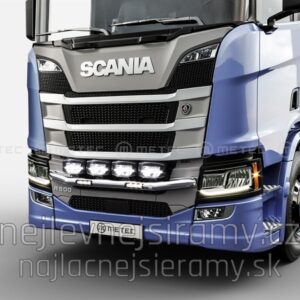 Přední rám pro 4 přídavná světla s 2 LED pro Scania P Serie 2016 (ME)
