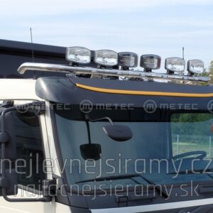 Rám na střechu kabiny pro 6 přídavných světel a 5 LED pro Volvo FM 2014 (ME)