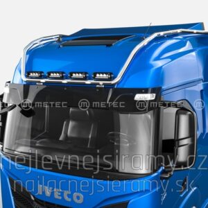 Horní nerezový rám pro 4 přídavná světla s LED pro Iveco S-Way 2019 (ME)