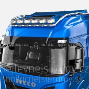 Horní nerezový rám pro 6 přídavných světel s LED pro Iveco S-Way 2019 (ME)
