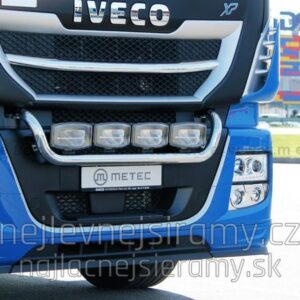 Přední ochranný nerezový rám pro 4 přídavná světla pro Iveco Stralis 2017 (ME)