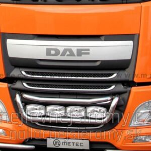 Přední ochranný nerezový rám pro 4 přídavná světla pro DAF XF Euro 6 2017- (ME)