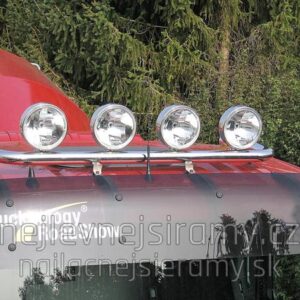 Horní nerezový rám na 4 přídavná světla pro MAN TGA 2000-2007 (ME)