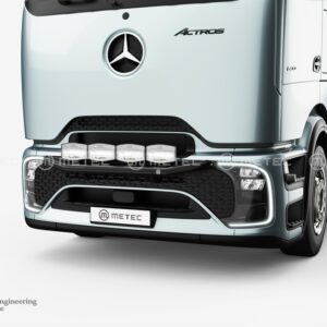Přední ochranný nerezový rám černý pro 4 přídavná světla pro MB Actros 2025- (ME)