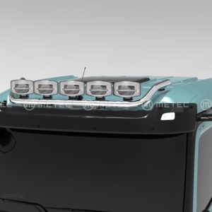 Horní ochranný nerezový rám na střechu kabiny CLASSIC pro 5 přídavných světel pro MB Actros 2025- (ME)