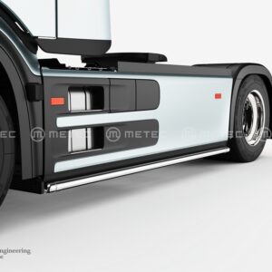 Boční nerezové nášlapy trubky pro MB ACTROS 2025- (ME)