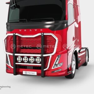 Přední velký ochranný nerezový rám s mříží pro Volvo FH AERO 2024- (ME)
