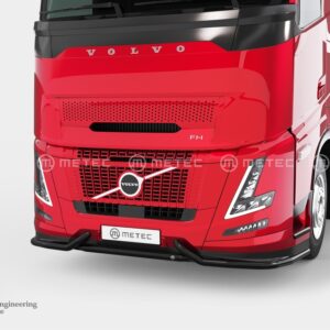 Přední ochranný nerezový rám spodní černý pro Volvo FH AERO 2024- (ME)