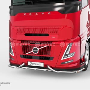 Přední ochranný nerezový rám spodní s LED pozičkami pro Volvo FH AERO 2024- (ME)