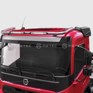 Horní ochranný nerezový rám na malou střechu s integrovanými světly pro Volvo FH AERO 2024- (ME)