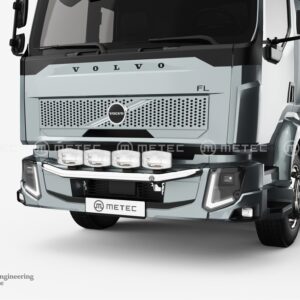Přední ochranný nerezový rám pro 4 přídavná světla pro Volvo FL 2024- (ME)