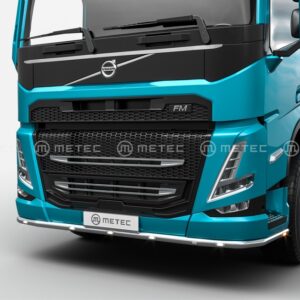 Přední ochranný nerezový rám spodní tyč s LED pozičkami pro Volvo FM 2020- (ME)