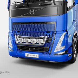 Přední ochranný nerezový rám pro 4 přídavná světla pro Volvo FH 2020- (ME)