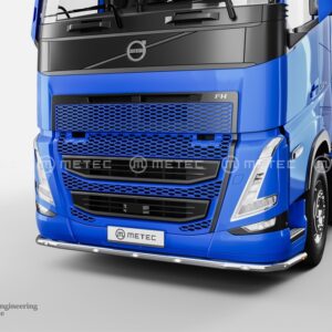 Přední ochranný nerezový rám spodní tyč s LED pozičkami pro Volvo FH 2020- (ME)