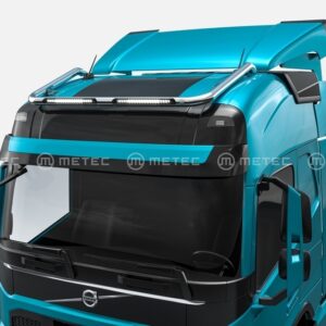 Horní ochranný nerezový rám na střechu velká kabina s integrovanými světly pro Volvo FMX 2020- (ME)