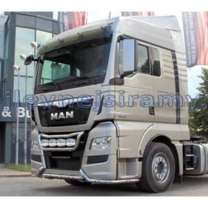Přední ochranný nerezový rám s LED osvětlením pro MAN TGX 2013- (ME)