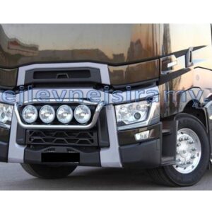 Přední nerezový rám na přídavná světla pro RENAULT T 2014