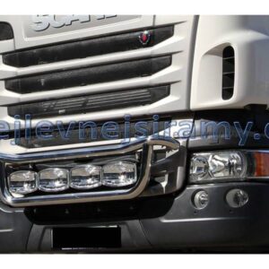 Přední ochranný nerezový rám na 4 přídavná světla pro SCANIA R SERIE 2009