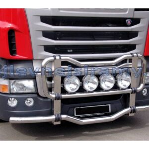 Přední ochranný nerezový rám pro SCANIA R SERIE 2009