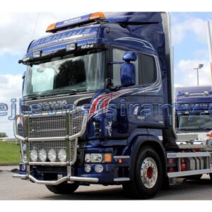 Velký ochranný nerezový rám se mříží pro SCANIA R SERIE 2009