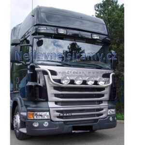 Přední ochranná nerezová tyč na přídavná světla pro SCANIA R SERIE 2009