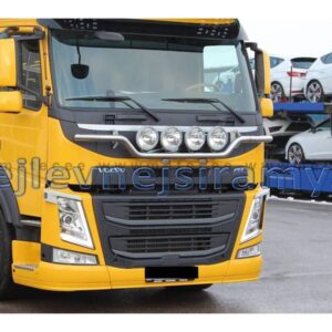 Přední ochranný nerezový rám - tyč na 4 přídavná světla pro VOLVO FM 2014