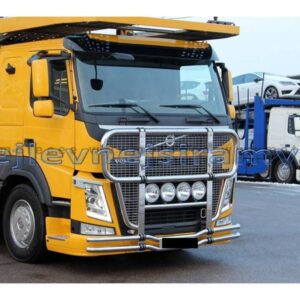 Přední velký ochranný nerezový rám s ochrannou mříží pro VOLVO FM 2014