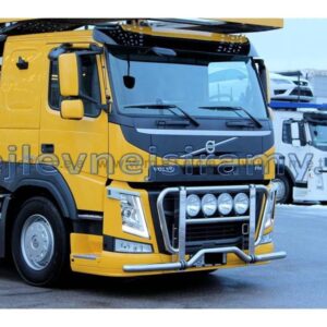 Přední ochranný nerezový rám na 4 přídavná světla pro VOLVO FM 2014