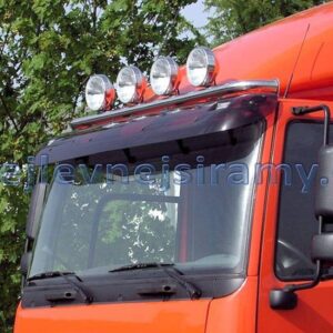 Horní nerezový rám na střeše kabiny na přídavná světla,průměr trubky 60mm pro Kamiony DAF-CF