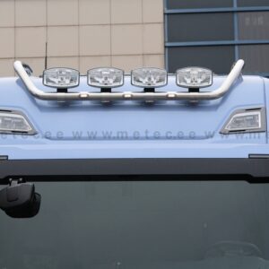 Horní ochranný nerezový rám s LED osvětlením na 4 přídavná světla pro SCANIA R SERIE 2016