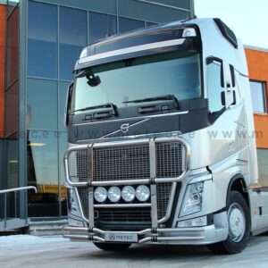 Přední velký ochranný nerezový rám s mříží pro Volvo FH 2013 (ME)