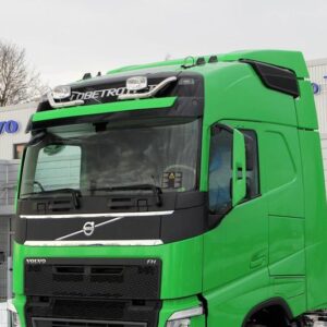 Horní nerezový rám na dvě přídavná světla pro Volvo FH 2013